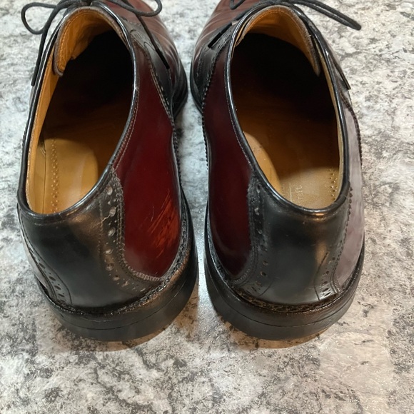 Men’s Johnston & Murphy Heritage Oxford  Leather Dress Shoes Size 9.5 - Picture 4 of 6